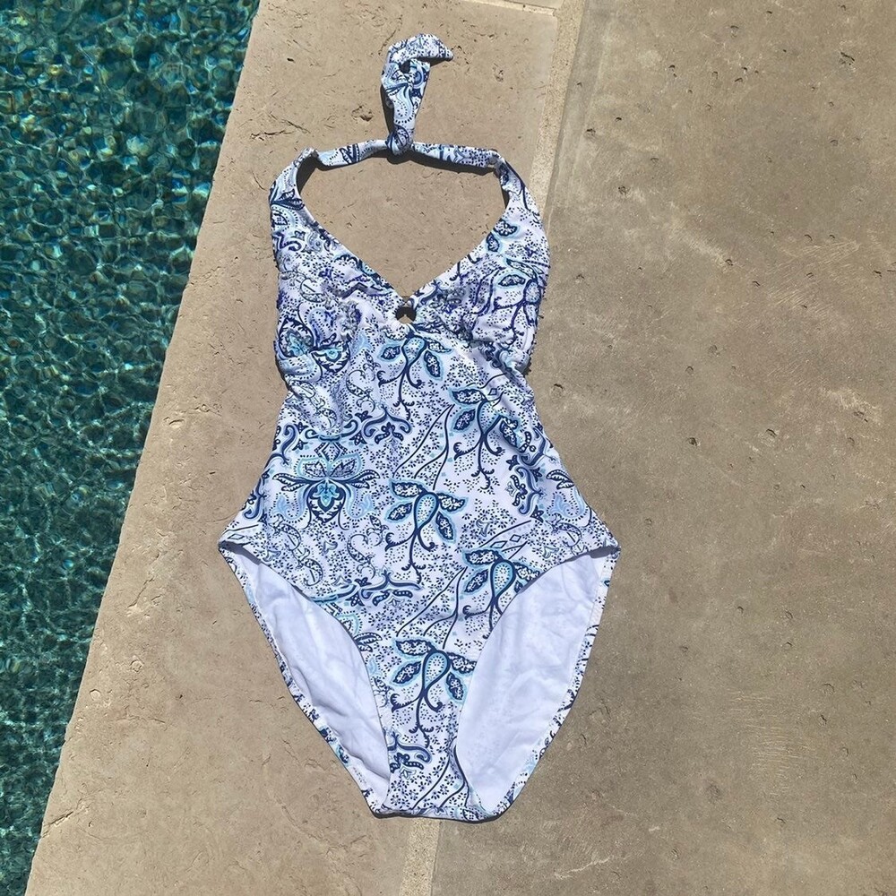 Women’s One-piece Bathing Suit by Aloha Size Large